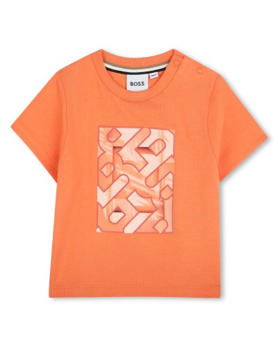 TEE-SHIRT EN JERSEY COTON BOSS