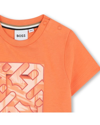 TEE-SHIRT EN JERSEY COTON BOSS