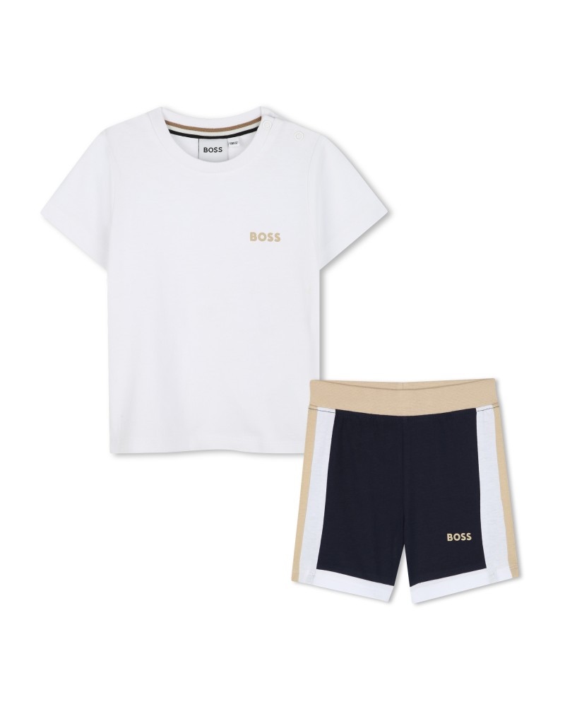 ENSEMBLE TEE-SHIRT ET SHORT BOSS