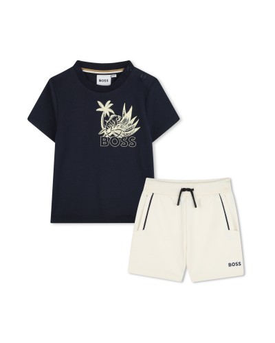 ENSEMBLE SHORT ET TEE-SHIRT BOSS