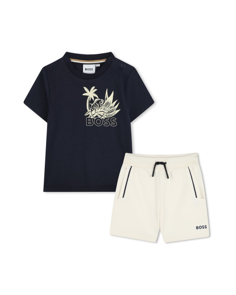 ENSEMBLE SHORT ET TEE-SHIRT BOSS