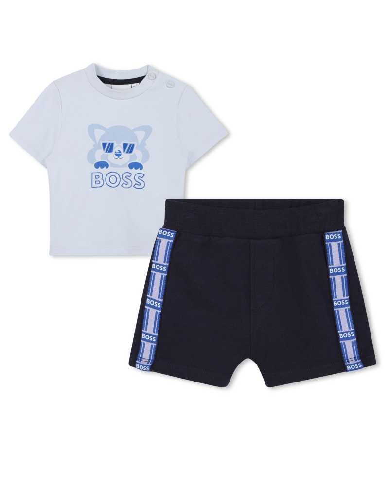 ENSEMBLE  SHORT ET TEE-SHIRT BOSS