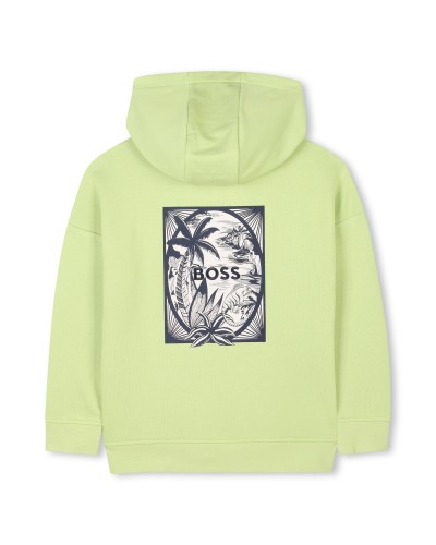 SWEAT MOLLETON BOSS