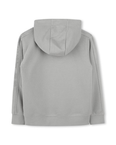CARDIGAN A CAPUCHE EN MOLLETON Hugo