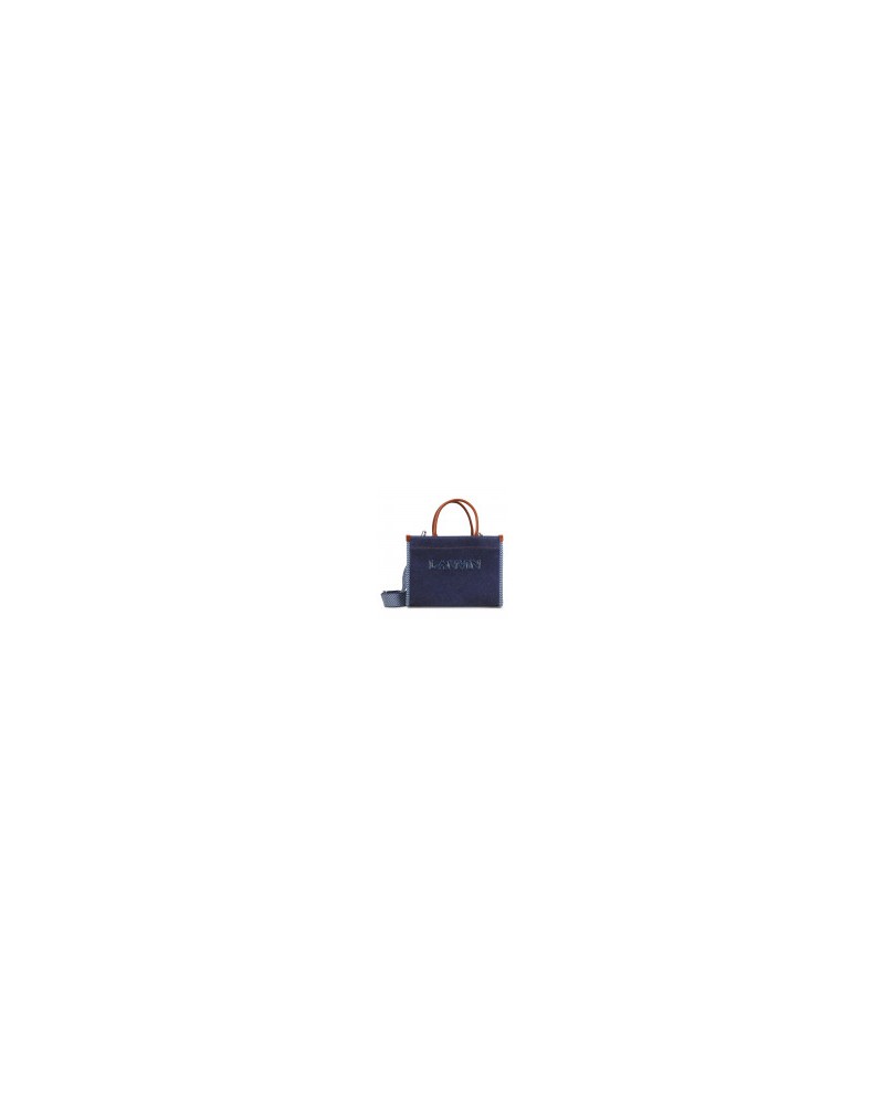 SAC CABAS EN DENIM LANVIN