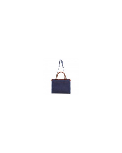 SAC CABAS EN DENIM LANVIN