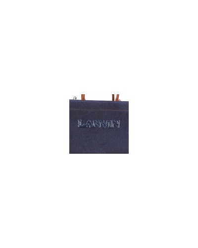 SAC CABAS EN DENIM LANVIN