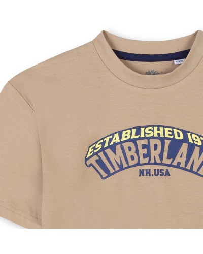 TEE-SHIRT EN JERSEY COTON BIOLOGIQUE TIMBERLAND