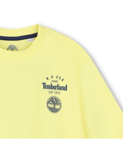 TEE-SHIRT JERSEY COTON BIOLOGIQUE TIMBERLAND