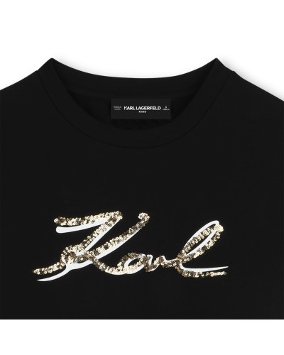 TEE-SHIRT EN JERSY COTON KARL LAGERFELD
