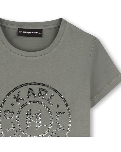 TEE-SHIRT EN JERSEY KARL LAGERFELD