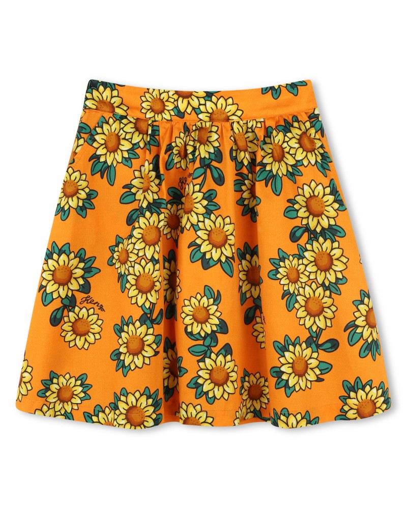 JUPE EN SATIN  KENZO KIDS
