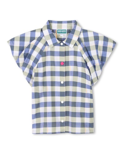 CHEMISE A CARREAUX KENZO KIDS