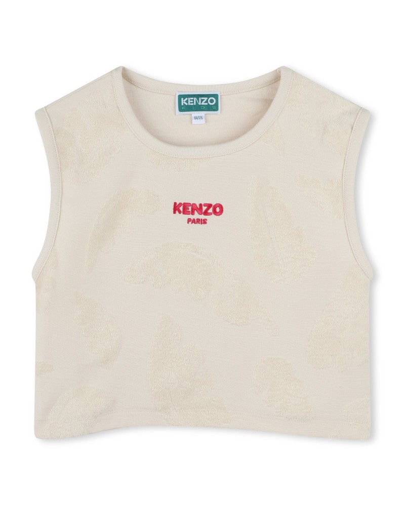 ENSEMBLE DÉBARDEUR ETSHORT EN ÉPONGE  KENZO KIDS