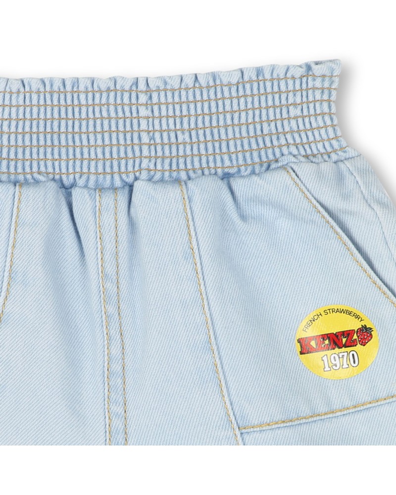 SHORT EN DENIM KENZO KIDS