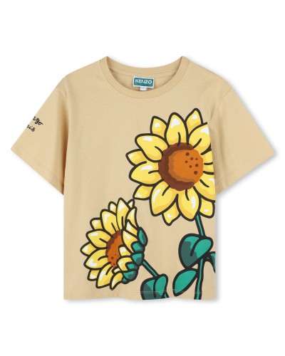 TEE-SHIRT EN JERSEY KENZO KIDS