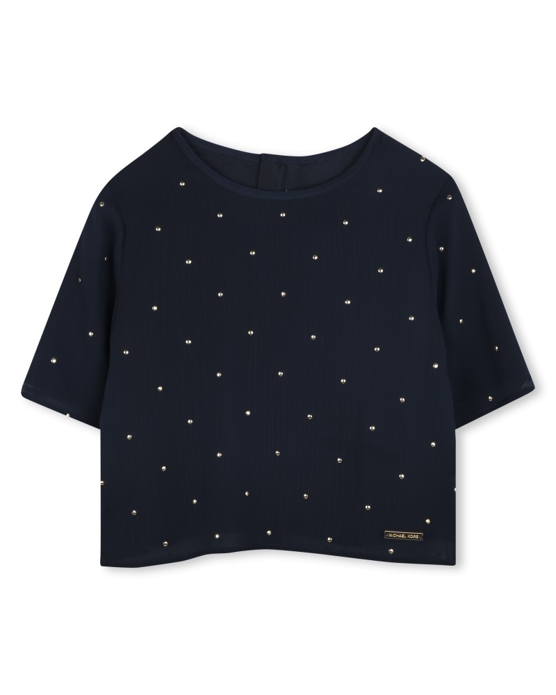 CHEMISE MANCHES COURTES EN CRÊPE MICHAEL KORS