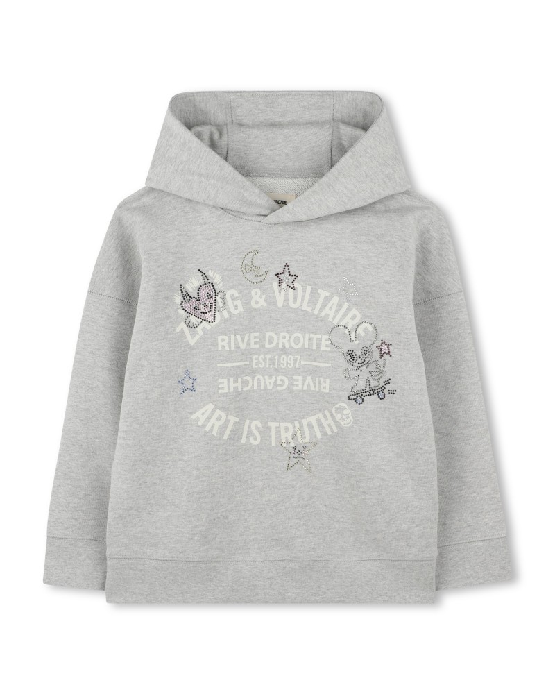 SWEATA CAPUCHE EN MOLLETON ZADIG&VOLTAIRE