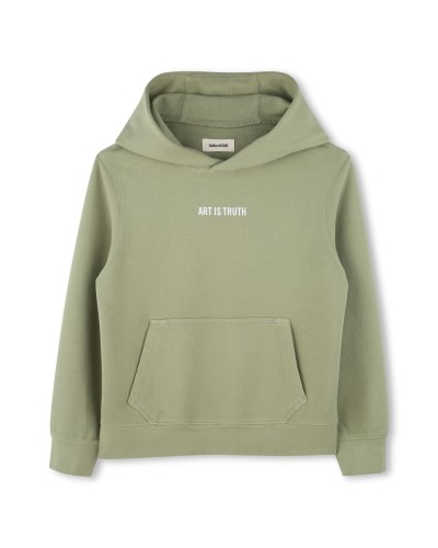 SWEAT A CAPUCHE EN MOLLETON  ZADIG&VOLTAIRE