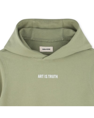 SWEAT A CAPUCHE EN MOLLETON  ZADIG&VOLTAIRE