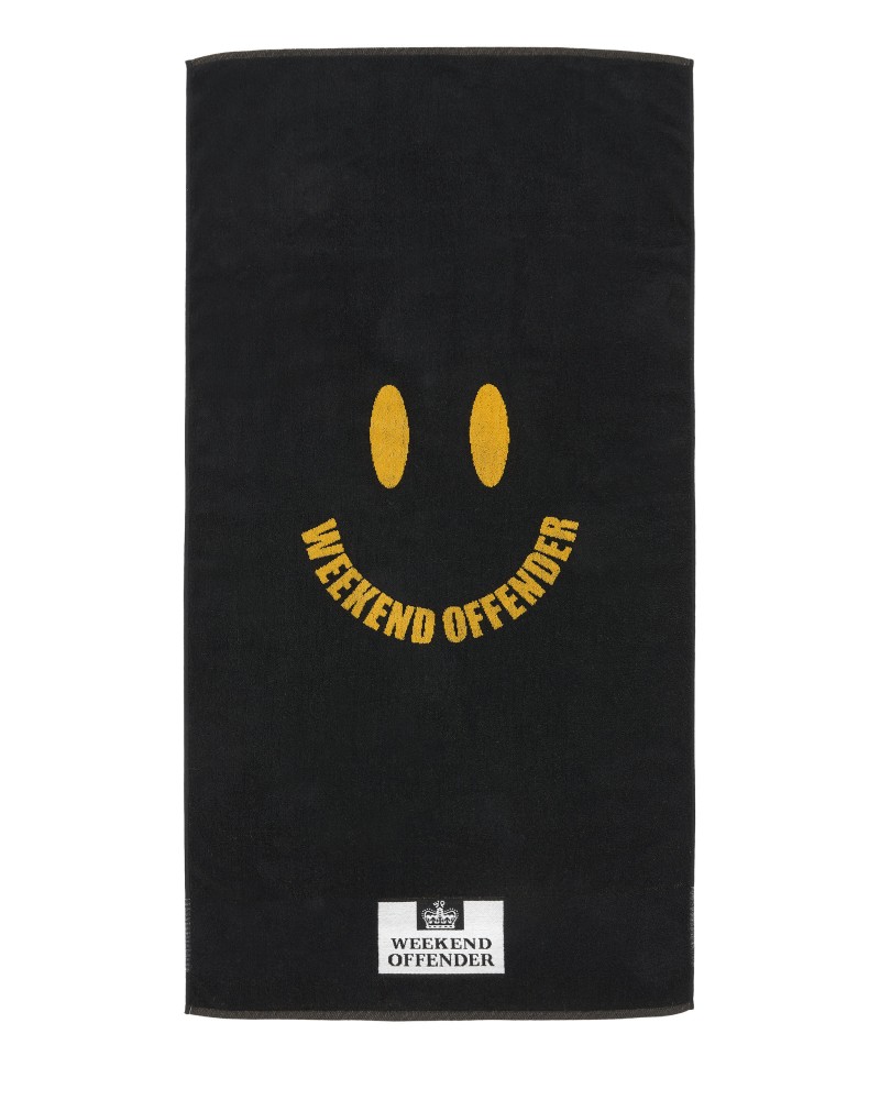 WEEK-END OFFENDER SERVIETTE DE PLAGE SMILEY