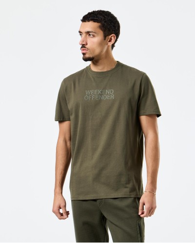 WEEK-END OFFENDER T-SHIRT BUCCI WO GRADIENT