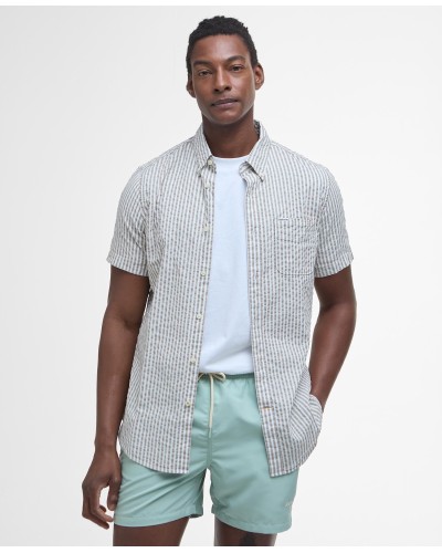 BARBOUR CHEMISE EN SEERSUCKER CRESSWELL
