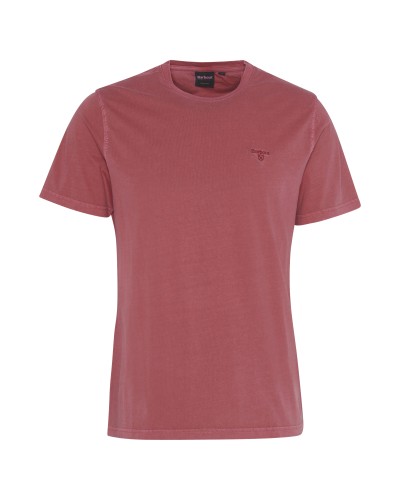 BARBOUR T-SHIRT GARMENT DYED
