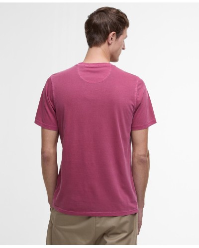 BARBOUR T-SHIRT GARMENT DYED