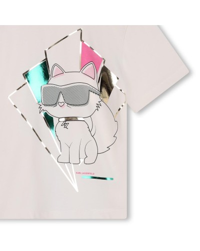 TEE-SHIRT MANCHES COURTES KARL LAGERFELD