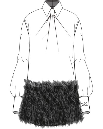 ROBE KARL LAGERFELD