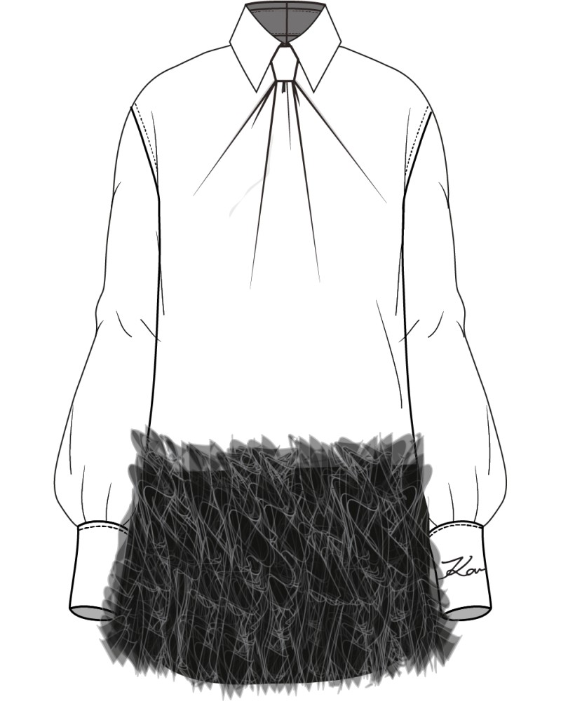 ROBE KARL LAGERFELD