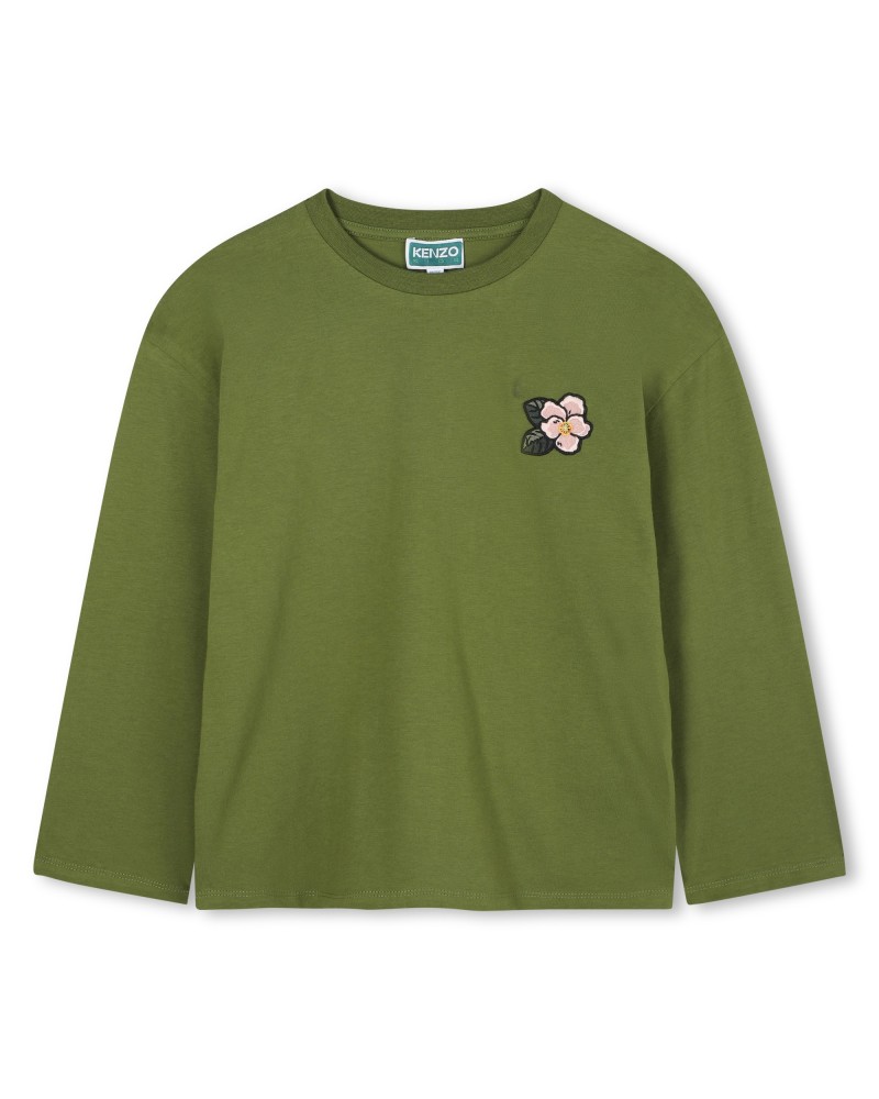 TEE-SHIRT MANCHES LONGUES KENZO KIDS
