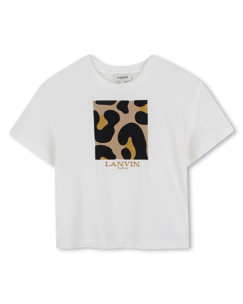 TEE-SHIRT MANCHES COURTES LANVIN