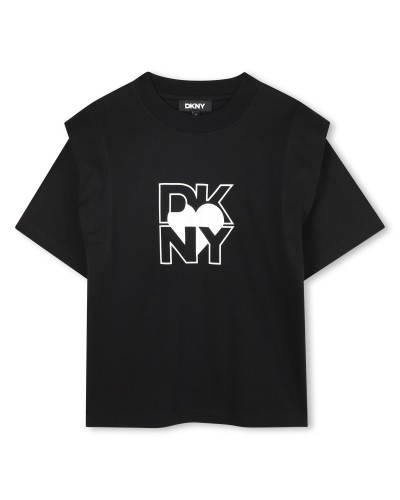 TEE-SHIRT MANCHES COURTES DKNY