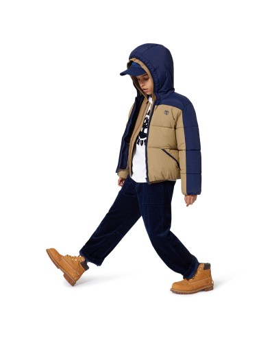CARDIGAN A CAPUCHE TIMBERLAND