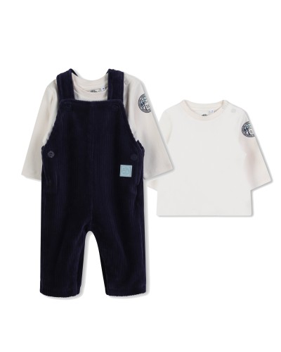 ENS.SALOPETTE+TEE-SHIRT TIMBERLAND