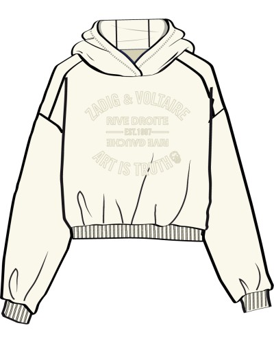 SWEAT A CAPUCHE ZADIG&VOLTAIRE