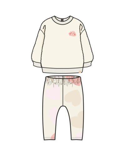 ENSEMBLE SWEAT+PANTALON BILLIEBLUSH