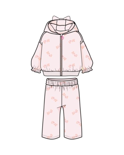 ENSEMBLE CARDIGAN+PANTALON BILLIEBLUSH