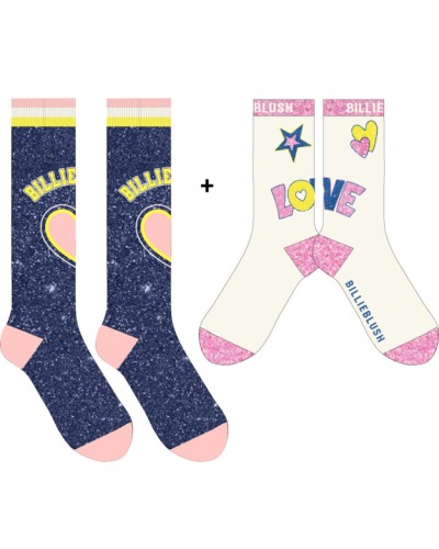 CHAUSSETTES (LOT DE 2 PAIRES) BILLIEBLUSH