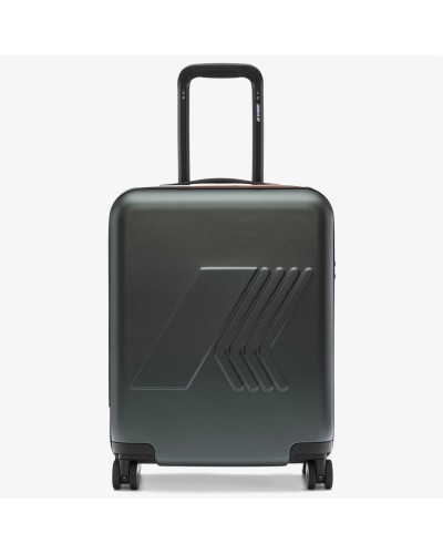 K-WAY VALISECABINE A ROULETTE EUDOXIE LOGO