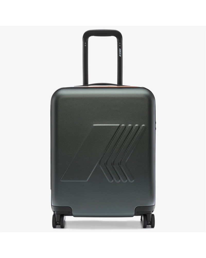 K-WAY VALISECABINE A ROULETTE EUDOXIE LOGO
