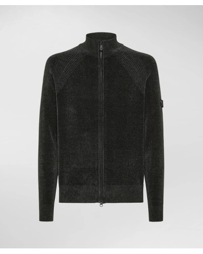 PEUTEREY GILET EN MAILLE CHENILLE DENIS