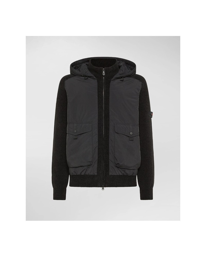 PEUTEREY GILET HYBRIDE EN MAILLE CHENILLE ET NYLON BOLEYN