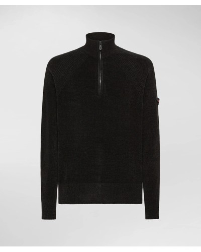 PEUTEREY PULL DEMI-ZIP EN CHENILLE CRIVELLI