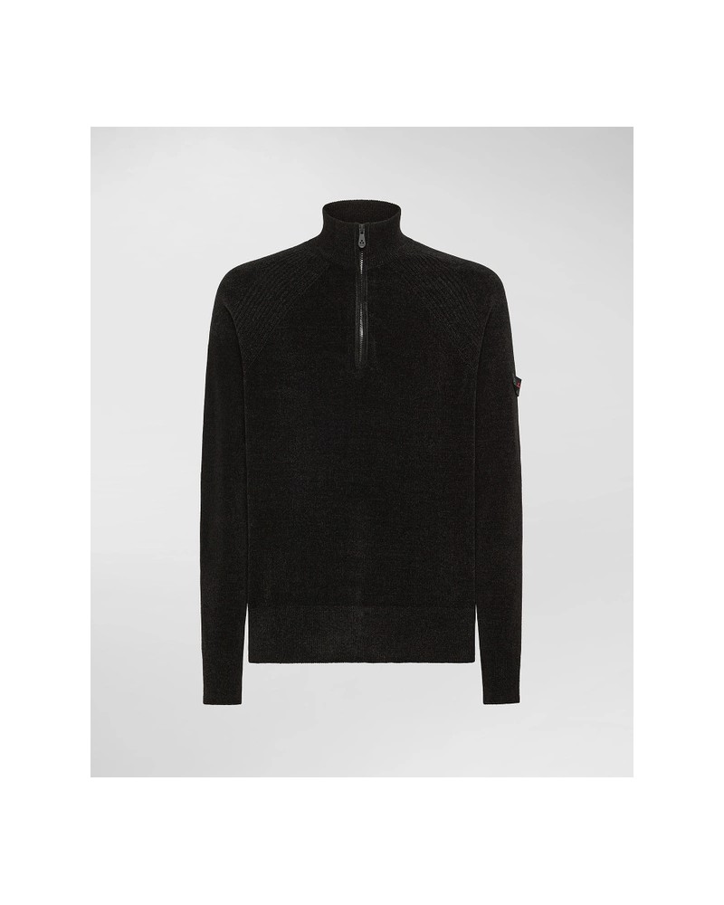 PEUTEREY PULL DEMI-ZIP EN CHENILLE CRIVELLI
