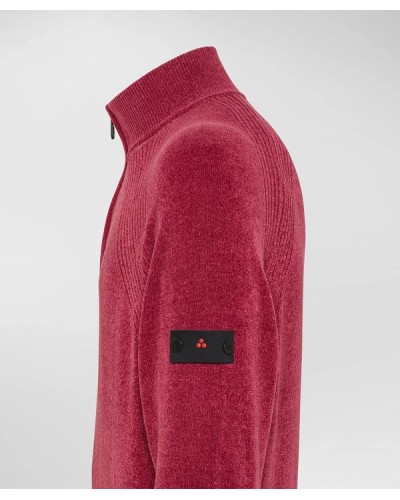 PEUTEREY PULL DEMI-ZIP EN CHENILLE CRIVELLI