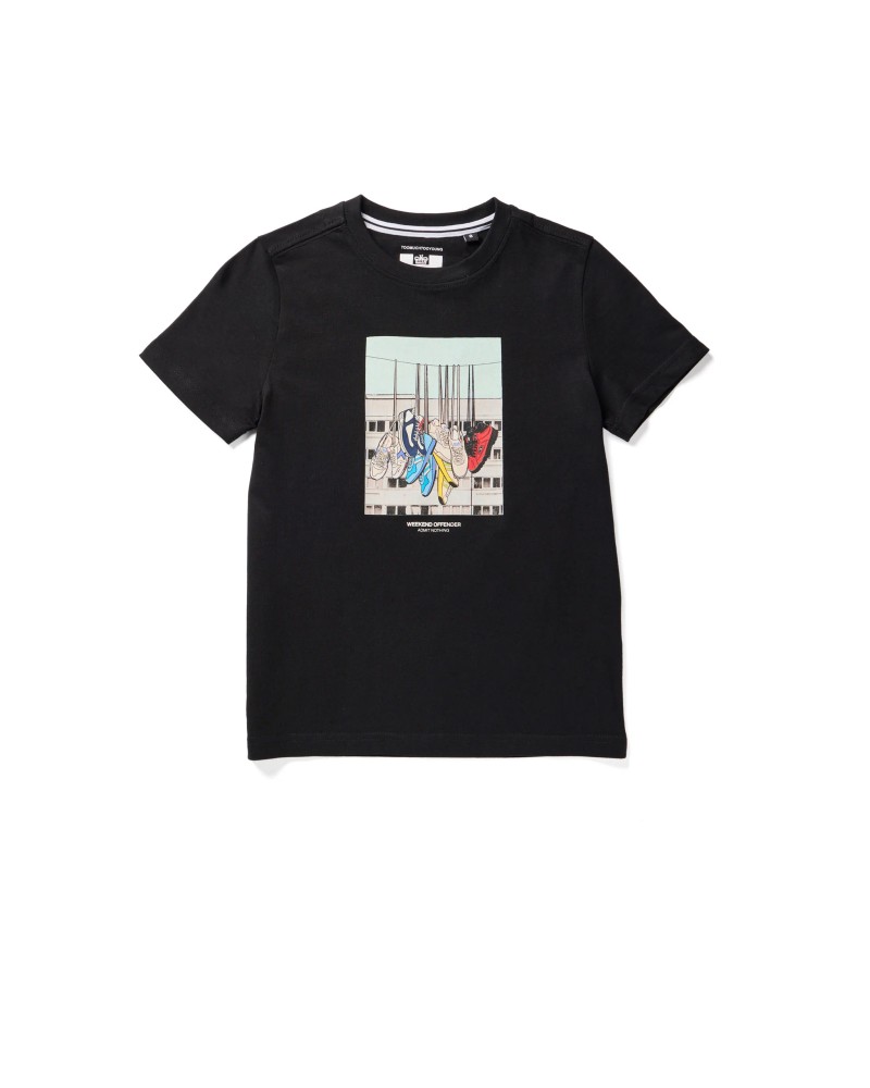 WEEK-END OFFENDER KIDS T-SHIRT BATTLE LINES