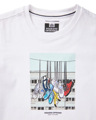 WEEK-END OFFENDER KIDS T-SHIRT BATTLE LINES